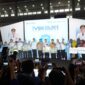Gubernur Sumatera Utara Bobby Nasution bersama Kapolda Sumut Irjen Pol Whisnu Hermawan Februanto menghadiri peringatan Hari Buruh Internasional (May Day) 2026 di Gedung Serbaguna Pemprov Sumut, Deliserdang. Acara berlangsung meriah dan kondusif, ditandai dengan pemberian hadiah lucky draw termasuk sepeda motor.