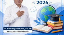 Ketua Umum IWO Indonesia, Dr. NR Icang Rahardian, menyerukan pentingnya kolaborasi seluruh elemen bangsa dalam momentum Hari Pendidikan Nasional 2026 guna mewujudkan pendidikan yang bermutu, merata, dan berkarakter sesuai nilai ajaran Ki Hajar Dewantara.
