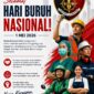 Hari Buruh Nasional yang diperingati setiap 1 Mei menjadi momentum penting bagi pekerja di Indonesia untuk menyuarakan aspirasi dan memperjuangkan hak-haknya. Peringatan yang juga dikenal sebagai Hari Buruh Internasional ini tidak hanya menjadi simbol solidaritas kaum buruh, tetapi juga refleksi terhadap kondisi ketenagakerjaan saat ini.