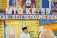 Bupati Deli Serdang membuka MTQ ke-59 dengan penguatan aturan peserta guna mencegah kafilah luar daerah.