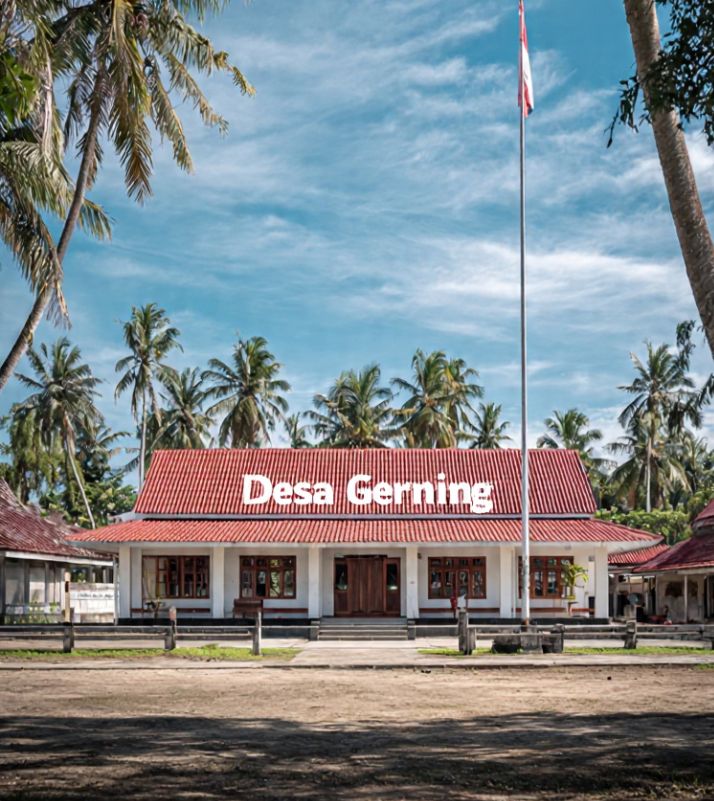 Ilustrasi dugaan penyimpangan Dana Desa di Desa Gerning, Kecamatan Tegineneng, Kabupaten Pesawaran.