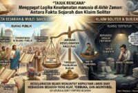 Tajuk rencana ini membahas pentingnya verifikasi, akal sehat, dan pembuktian sejarah dalam memahami keyakinan serta menilai berbagai klaim tentang keselamatan jiwa secara kritis, terbuka, dan bertanggung jawab.