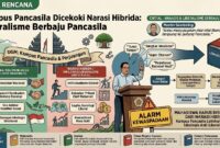 Pidato di Universitas Gadjah Mada memicu kritik terkait dugaan masuknya narasi liberalisme dalam bingkai nilai Pancasila dan pendidikan tinggi.