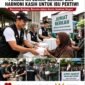 Relawan dari berbagai elemen masyarakat menyalurkan bantuan dan paket makanan kepada warga dalam aksi Jumat Berkah di berbagai daerah Indonesia, Jumat (08/05/2026).