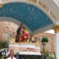 Martin Sembiring mengunjungi Taman Doa Bunda Maria Ratu sebagai refleksi nilai kasih, persaudaraan, dan persatuan dalam kehidupan bermasyarakat.