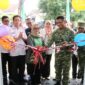 Dandim 0429/Lamtim Letkol Inf Danang Setiaji bersama Forkopimda mengikuti peresmian 1.061 KDKMP secara virtual di Desa Margototo, Kecamatan Metro Kibang.