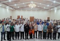 Asisten I Pemerintahan dan Kesra Deli Serdang bersama Forum Pemuda Lintas Agama saat dialog menjaga kondusifitas wilayah dan mencegah kenakalan remaja serta bahaya narkoba di Lubuk Pakam.