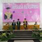 Suasana prosesi wisuda bersama Institut Bakti Nusantara, STIT Pringsewu dan STEBI Tanggamus di Graha Adora Lampung, Rabu (13/5/2026), yang berlangsung lancar, tertib dan penuh khidmat dengan diikuti sekitar 700 mahasiswa.