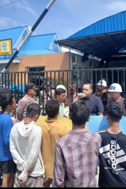 FPBB Gelar Unjuk Rasa, Desak Kejari Batu Bara Usut Dugaan Kejanggalan Proyek Box Culvert dan Turap Timbun