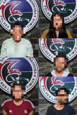 Perangi Narkoba, Satresnarkoba Polres Lampung Timur Tangkap 5 Pelaku dalam Satu Malam