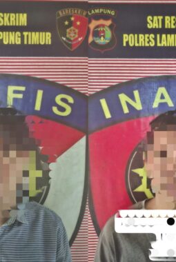 Kasus Curas yang Viral di Media Sosial Terungkap, Dua Pelaku Menyerahkan Diri ke Polres Lampung Timur