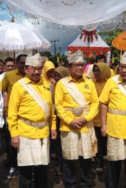 Bersama Forkopimda dan Masyarakat, Golkar Lampung Hijaukan Tanggamus Melalui Gerakan Lampung Menanam (GELAM)