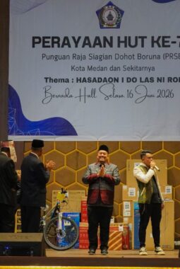 Hadiri HUT ke-72 PRSB, Bupati Baharuddin Ajak Perkuat Persatuan dan Semangat Gotong Royong