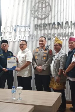 BPN Kabupaten Pesawaran Siap Proses Sertifikat Tanah Tanjung Kemala