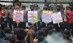 Kapolrestabes Medan Tekankan Personel Tetap Humanis Saat Mengamankan Aksi KBMN