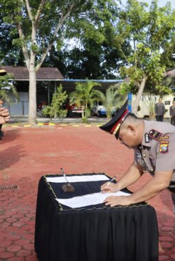 Kapolres Langkat: Sertijab Momentum Penguatan Soliditas dan Kinerja