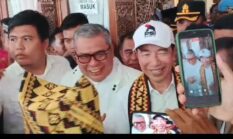 Jokowi Kunjungi Museum Transmigrasi di Desa Bagelen, Disambut Antusias Warga Pesawaran