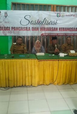 Badan Kesbangpol Kabupaten Pringsewu Gelar Sosialisasi Ideologi Pancasila dan Wawasan Kebangsaan
