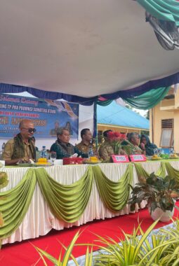 Desa Tanjung Muda Sambut Tim Monitoring Desa Percontohan Tertib Administrasi PKK Tingkat Provinsi Sumatera Utara