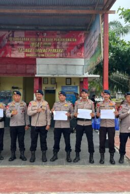 Pastikan Personel Bersih dari Narkoba, Batalyon C Pelopor Gelar Tes Urine Mendadak