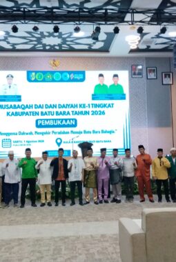 Musabaqah Dai dan Daiyah I Kabupaten Batu Bara Resmi Dibuka Siapkan Generasi Dakwah Menuju Batu Bara Bahagia