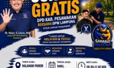NasDem Pesawaran Gelar Cukur Gratis untuk Masyarakat, Digelar 19 Agustus 2026