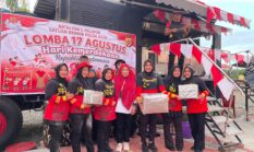 Semarak HUT RI ke-81, Personel Brimob Batalyon C Pelopor Gelar Aneka Perlombaan Bersama Bhayangkari dan Anak-anak