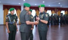 Tradisi Korps dan Sertijab Dandim 0201/Medan Berlangsung Khidmat, Pangdam I/BB Titipkan Pesan Strategis