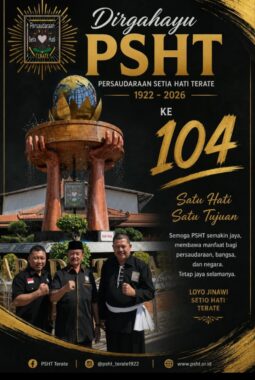 M. Nasir, S.I.Kom., MM. Mengucapkan Dirgahayu ke-104 PSHT, Teguhkan Semangat Persaudaraan dan Pengabdian